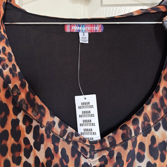 Mesh Ruffle Mini Dress - Picture 4 of 9